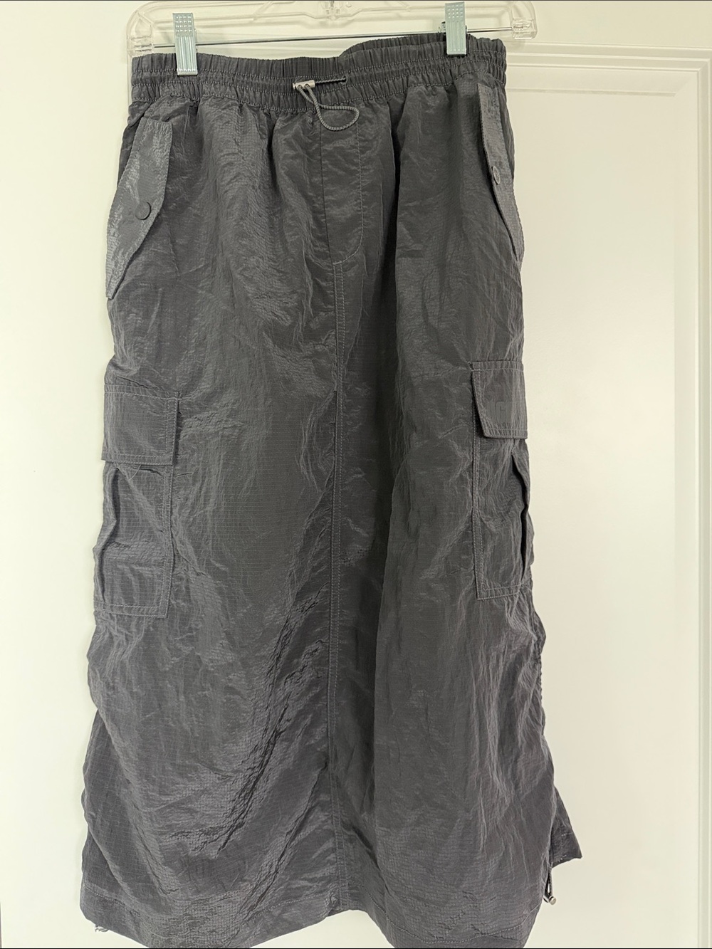 UGG Byrnley Dark Gray Cargo Midi Skirt